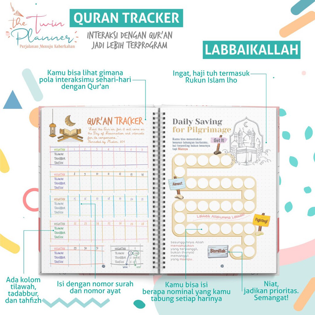 The Twin Planner - Aqwam