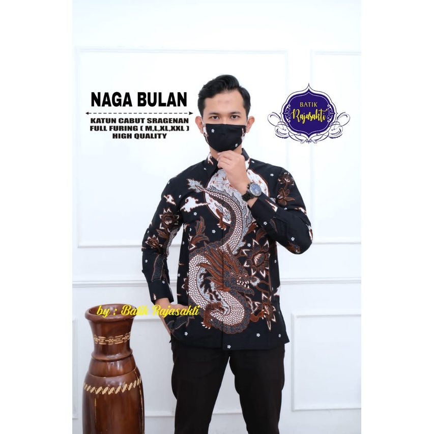 NAGA BULAN RAJASAKTI KEMEJA BATIK PRIA SOLO LENGAN PANJANG LAPIS FURING PREMIUM NAKULA PEKSI WIYASA BIRU GURDHO KAMANDANU PARANG SKAR BLUE PARANG SKAR KURFA SOGAN HARJA NAVY NOGO MERAH GRAHA LASEM NAKULA GANDEWA 2 MAHESWARA PEKSI LAWASAN PEKSI LASEM