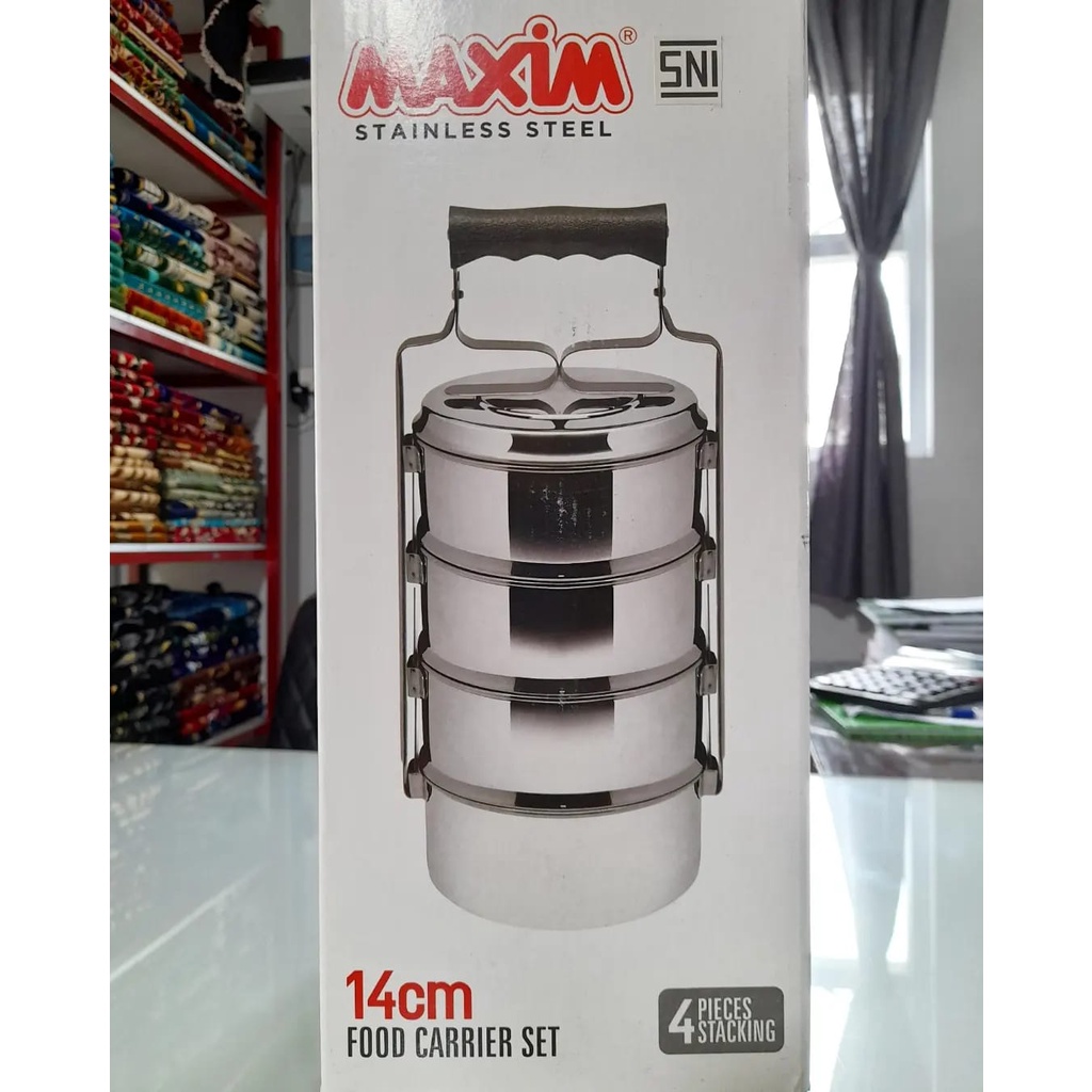 Rantang MSP Stainless 4 Susun/Rantang Stainless 4 Susun