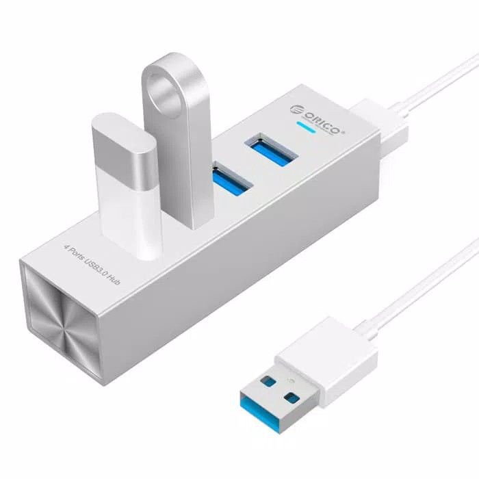 ORICO ASH4-U3 Aluminum 4 Port USB3.0 Hub with Type-C Cable