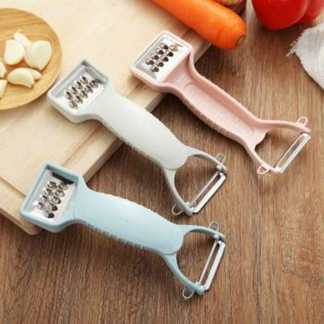 Peeler Serbaguna 2in1 / Peeler 2in1 Multifungsi / Parutan 2in1 Buah Sayur [JY]