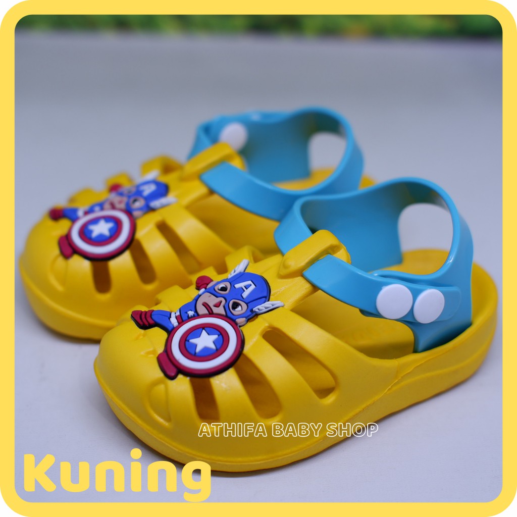 Sandal Bayi Sepatu Sendal Gunung Anak laki laki perempuan cowok cewek  balita kecil umur 2 3 4 tahun