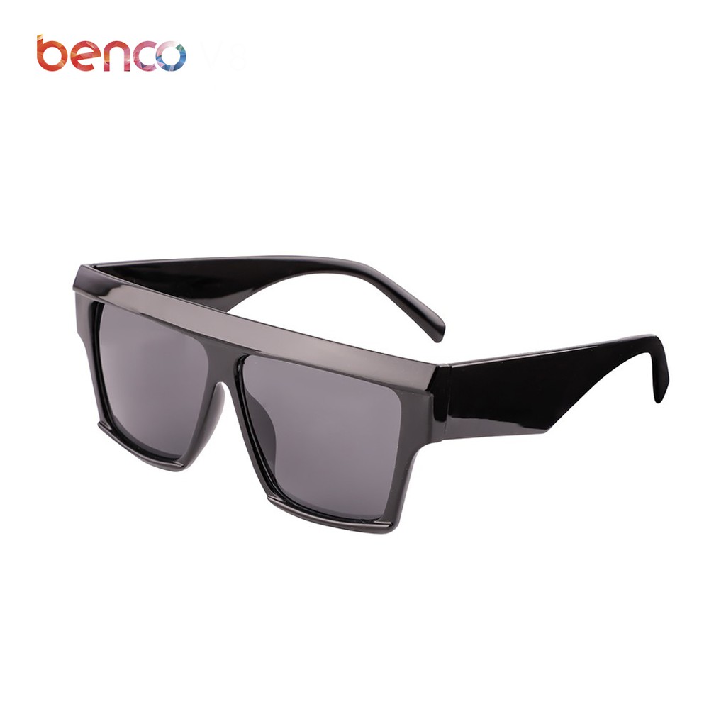 BENCO Fashion Square Sunglasses Kacamata Hitam Fashion Pria Wanita Frame Model Tren Simple