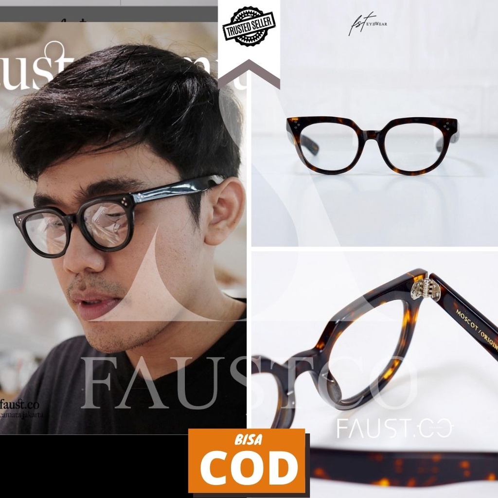 KACAMATA MINUS PRIA | KACAMATA DENNY SUMARGO KODE MOSCOT VILDA