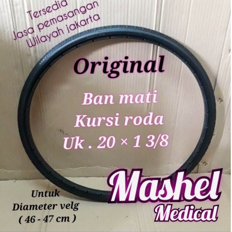 ban mati kursi roda uk 20 x 1 3/8 sperpat kursi roda