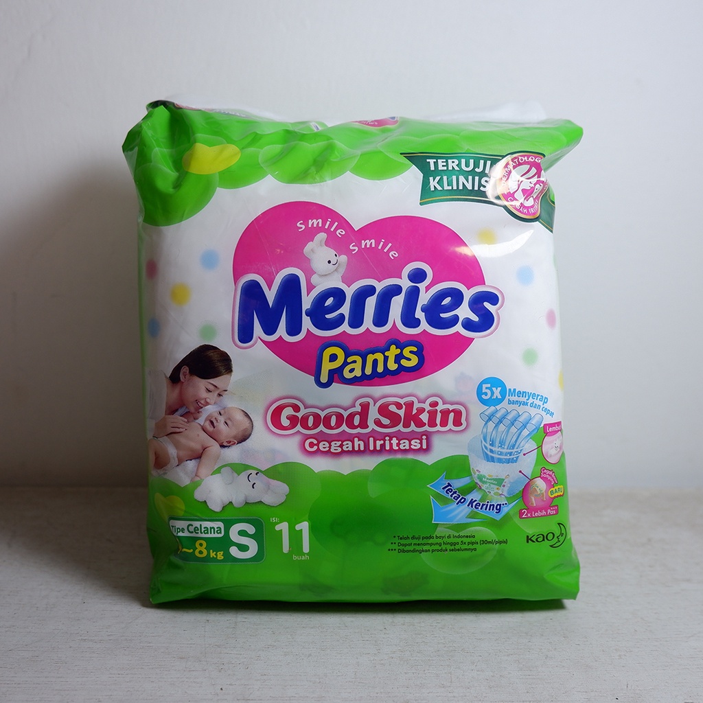 Popok Bayi Ukuran S 4~8 kg Murah Merries Pants
