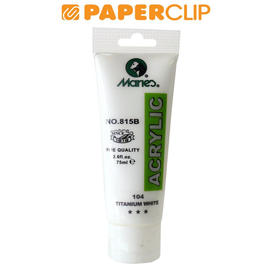 

CAT ACRYLIC MARIES 815B-104 75ML TITANIUM WHITE