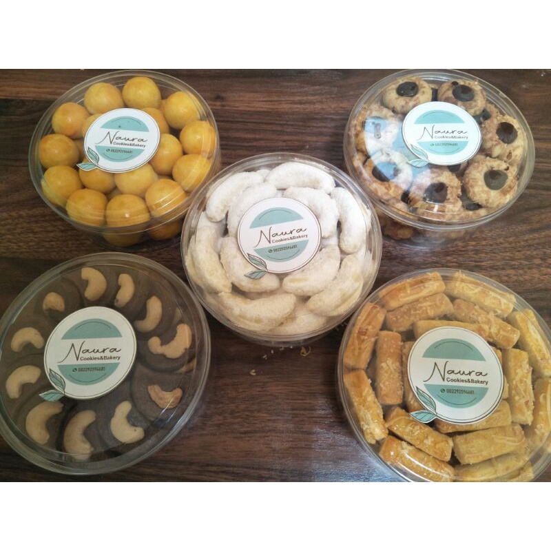 

kue kering Nastar, putri salju, coklat mede, kastengel, thumbpint cookies 500gr