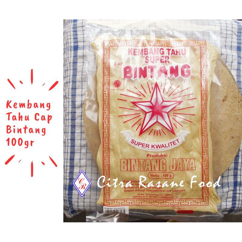 

Kembang Tahu Cap Bintang 100gr