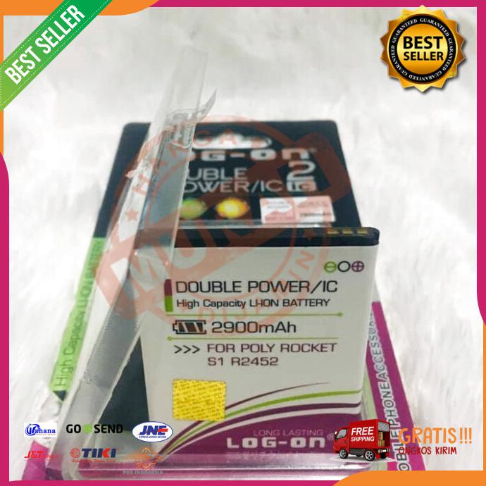 Acc Hp Baterai Polytron Rocket S2 R2457 Double Power Log On 2900Mah