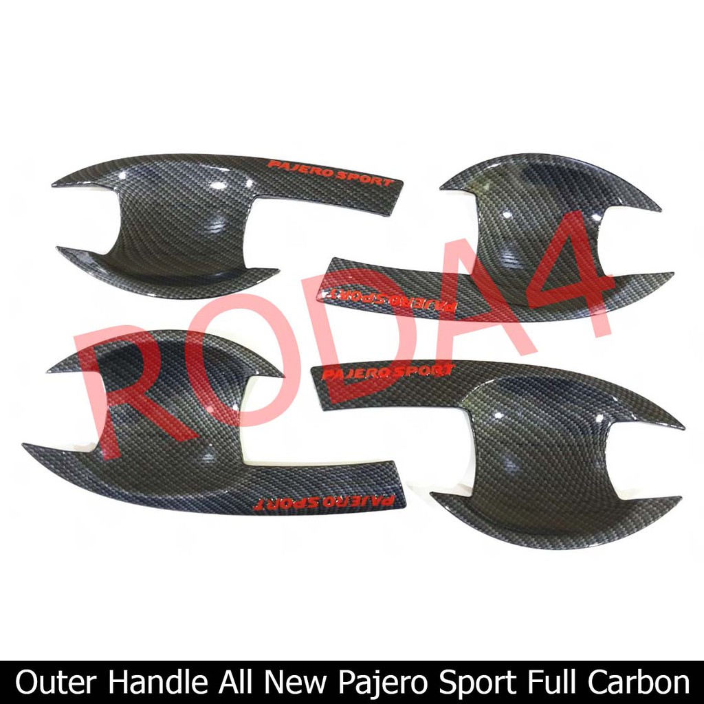 Outer Handle - Mangkuk Outer Mobil All New Pajero Sport Full CARBON