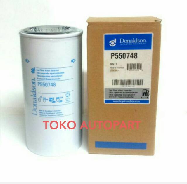 Jual P550748 Donaldson Fuel Filter Ws - Bf1395-O Fs19591 Wk1175 Re502203 133-5673 R120T A9794770015 Mersi Indonesia|Shopee Indonesia