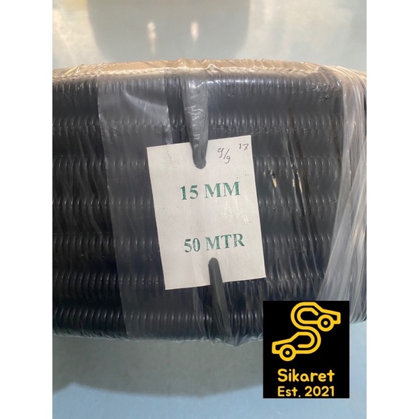 Selang Spiral Flexible Fleksibel Pembungkus Kabel 15 mm 15mm