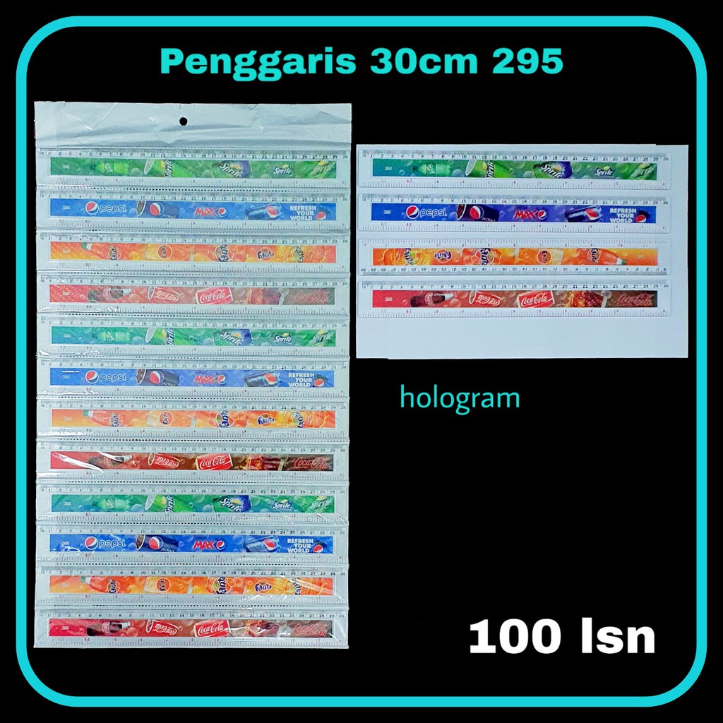 

ILP Penggaris PAYU 30cm P-295 / Penggaris Plastik / Ruler