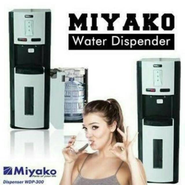 Dispenser Miyako WDP 300 H GALON BAWAH BARU BERGARANSI RESMI