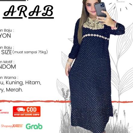 ❀ Daster Arab Sultan Renda wanita Lengan Panjang busui bumil Muslimah adem Premium Viral kekinian 20