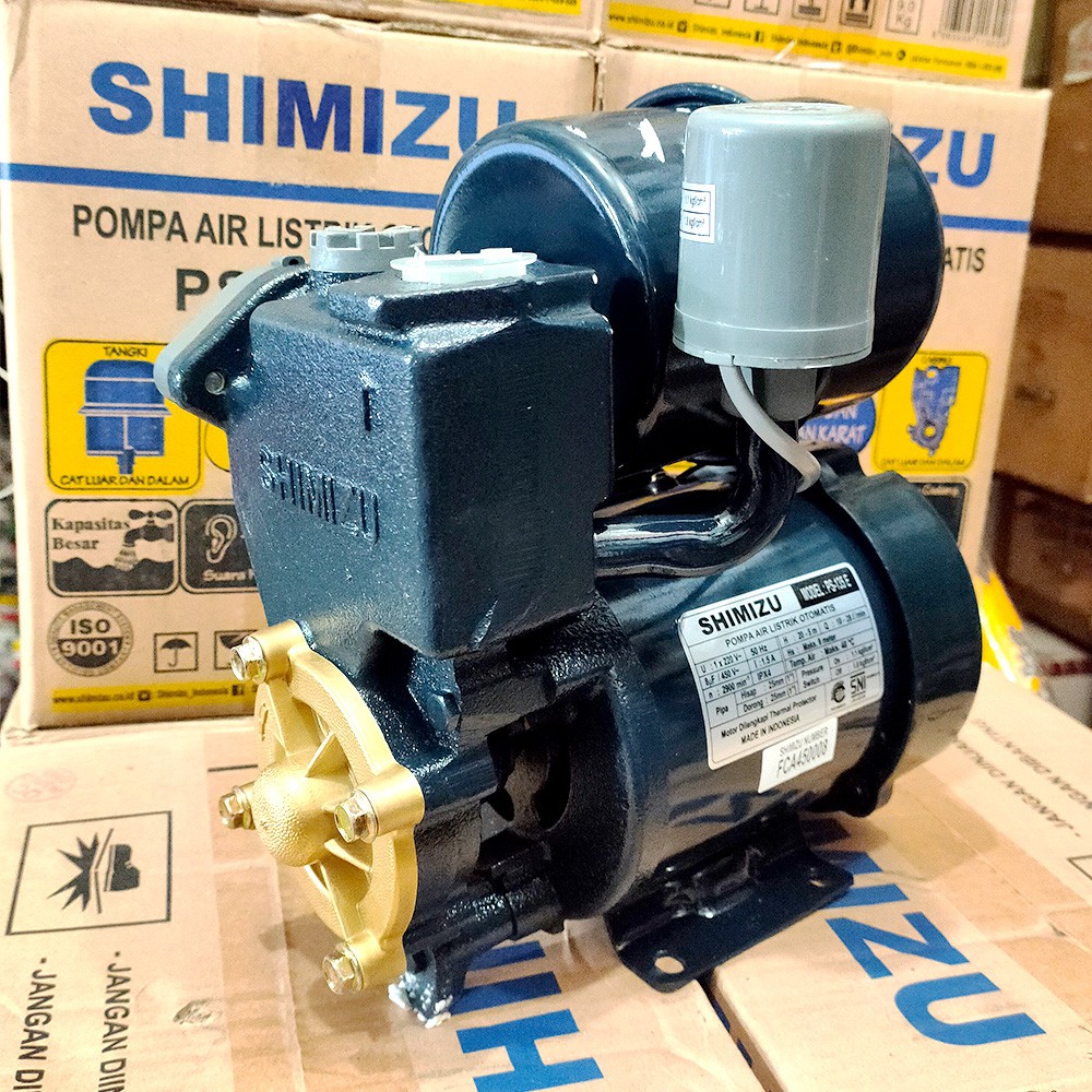 POMPA AIR OTOMATIS SHIMIZU PS-135 E ORI 100%