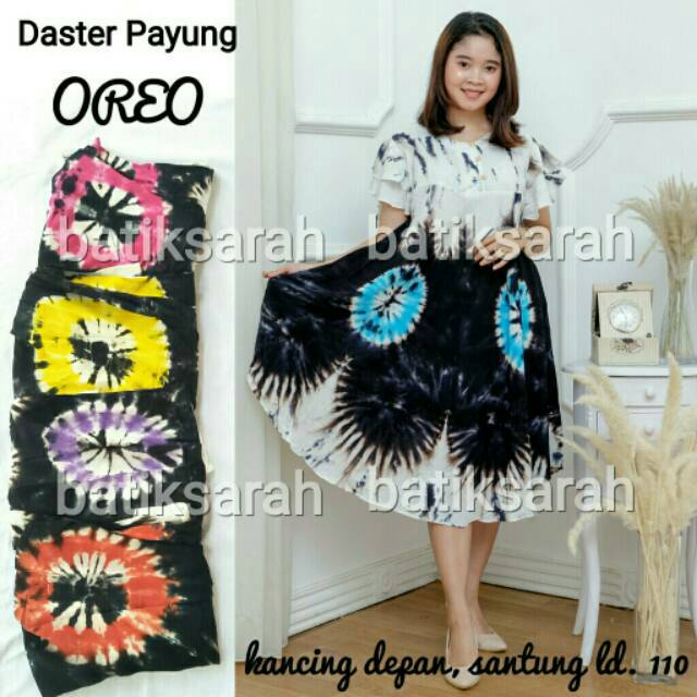 Daster Payung Batik Milton Daster Busui Fashion Wanita Bumil Baju Tidur Daster Batik Daster Wanita