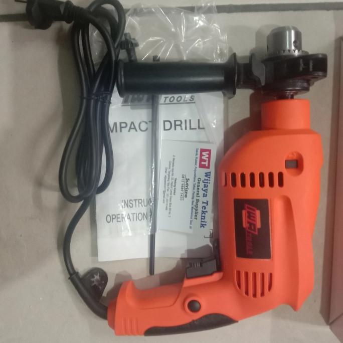 mesin bor impact drill bor listrik 13mm wtwi74 Kualitas Baik