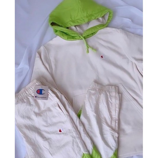 CHAMPION REVERSE WEAVE UO EXCLUSIVE COLORBLOCK HOODIE