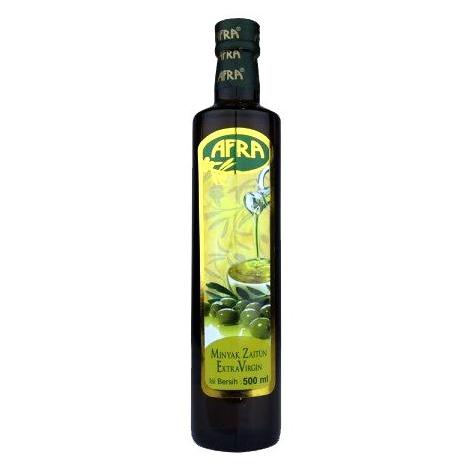 

minyak zaitun afra 500ml extra virgin