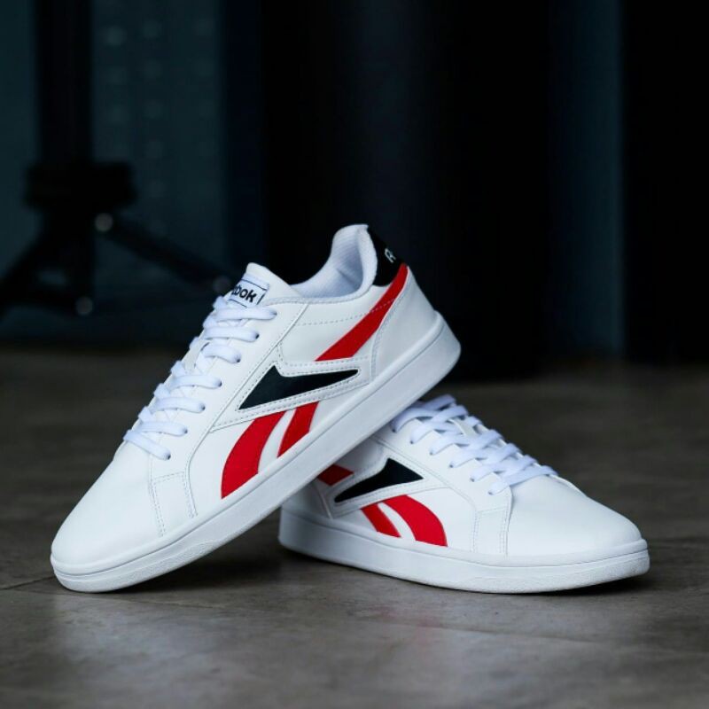 SEPATU R**B*K ROYAL COMPLETE 2 WHITE RED BLACK