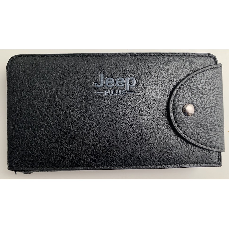 DOMPET PRIA HANDBAG JEEP BULUO A863 DENGAN TALI TEMPAT KARTU WALLET SEMI KULIT PREMIUM