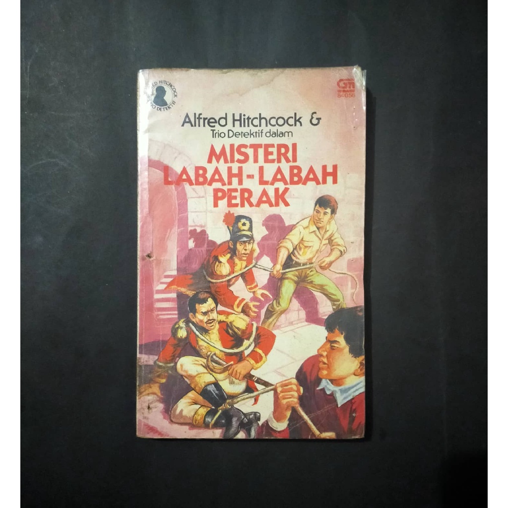 Buku Novel Serial Trio Detektif No. 8 Misteri Labah-Labah Perak