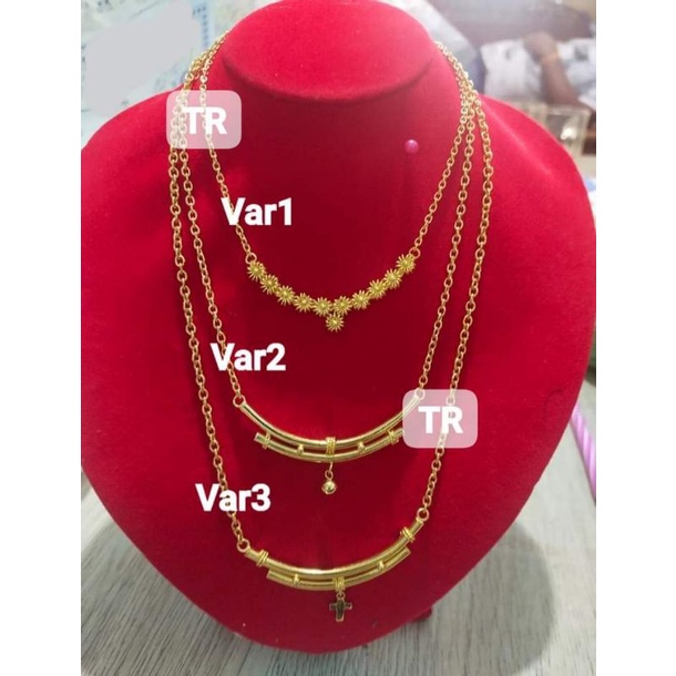 Perhiasan 24K Kalung Mas London LM Kadar 999,9%.