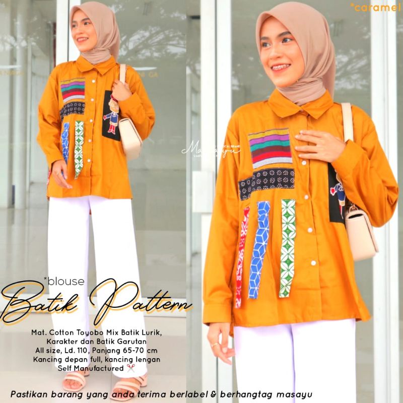 BLOUSE BATIK PATTERN ORI MASAYU