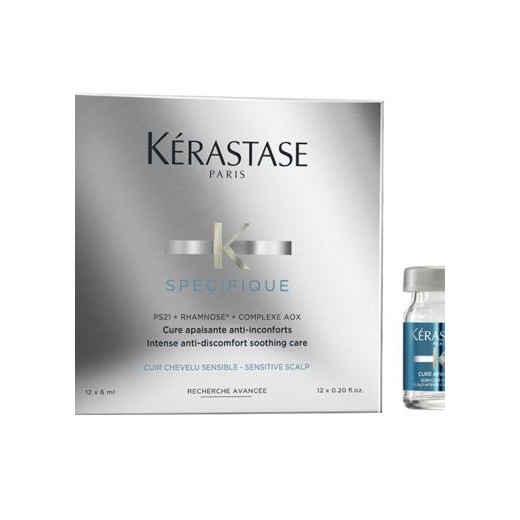Murah Kerastase Specifique Cure Apaisante Isi 12 U/Kulit Sensitif .