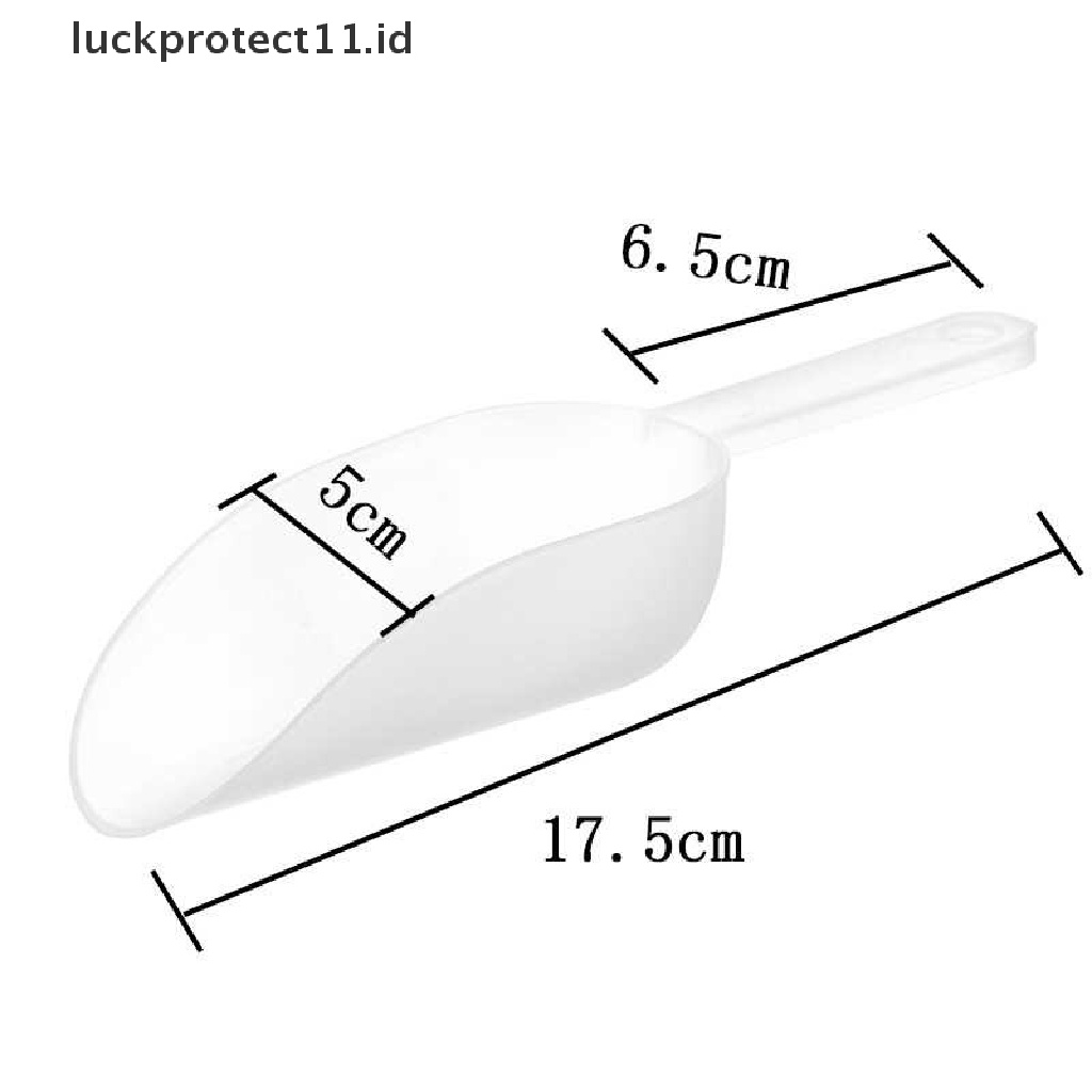 //HG&amp;ID// Multifunctional Frosted Plastic Ice Measuring Scoop Candy Ice Sugar Scoopers .