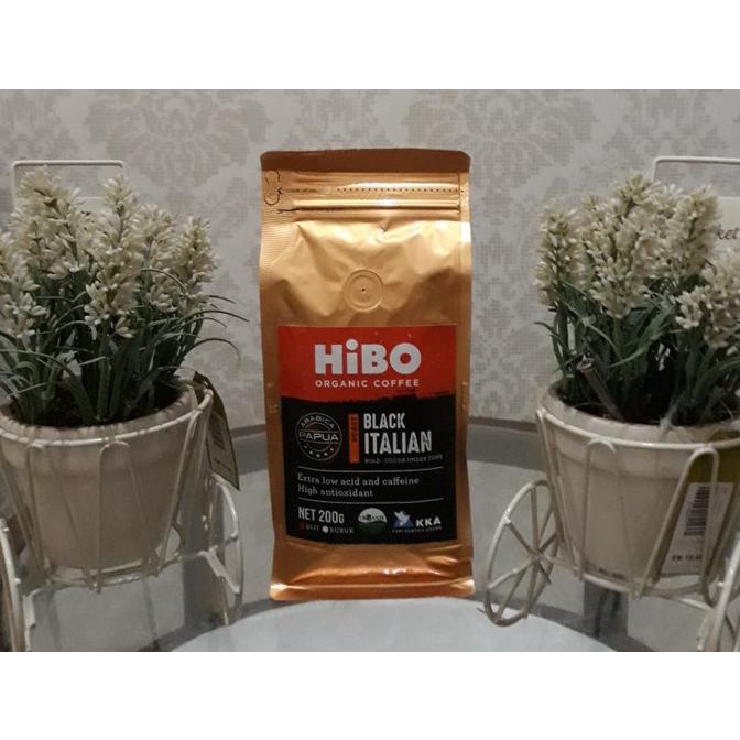 

[COD] HiBO Kopi Organik Arabika Papua, 200 Gram, Black Italian (Bean/Biji) [COD]