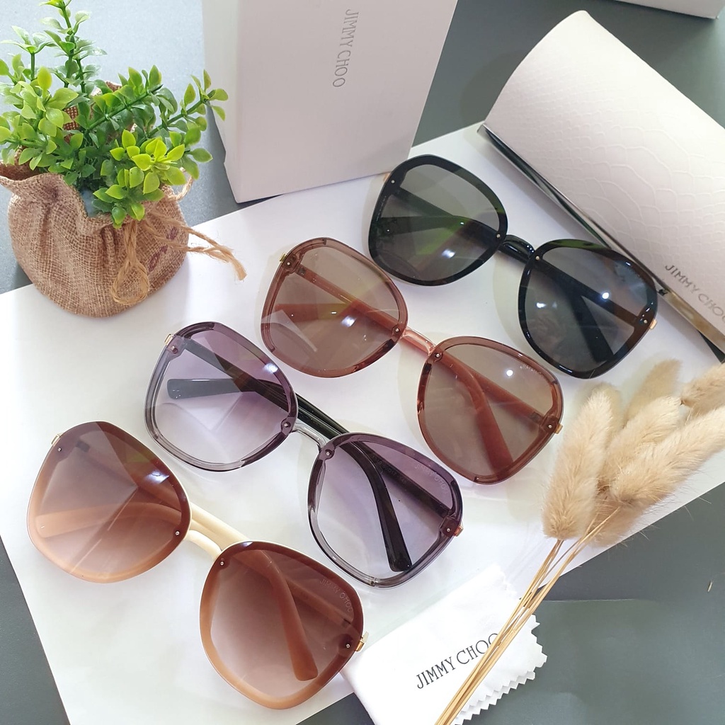 KACAMATA WANITA JIMMY CHOO 1340 FULL SET - FREE CAIRAN PEMBERSIH