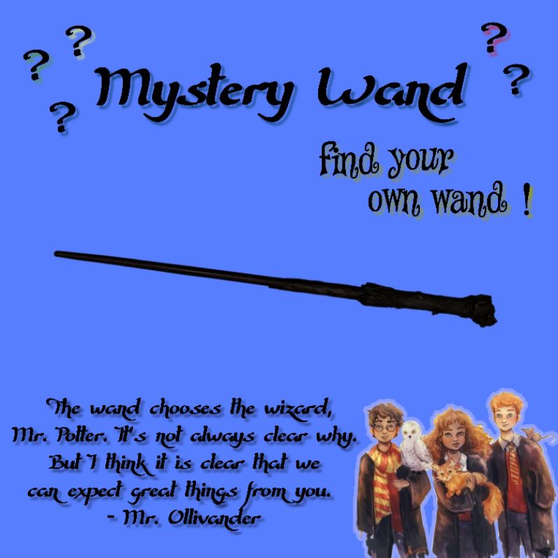 Mystery Wand - Harry Potter | Tongkat sihir Harry Potter