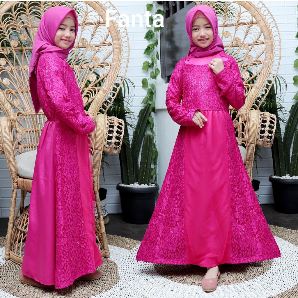 HOPYLOVY - Gamis Anak Maxi Nurlela