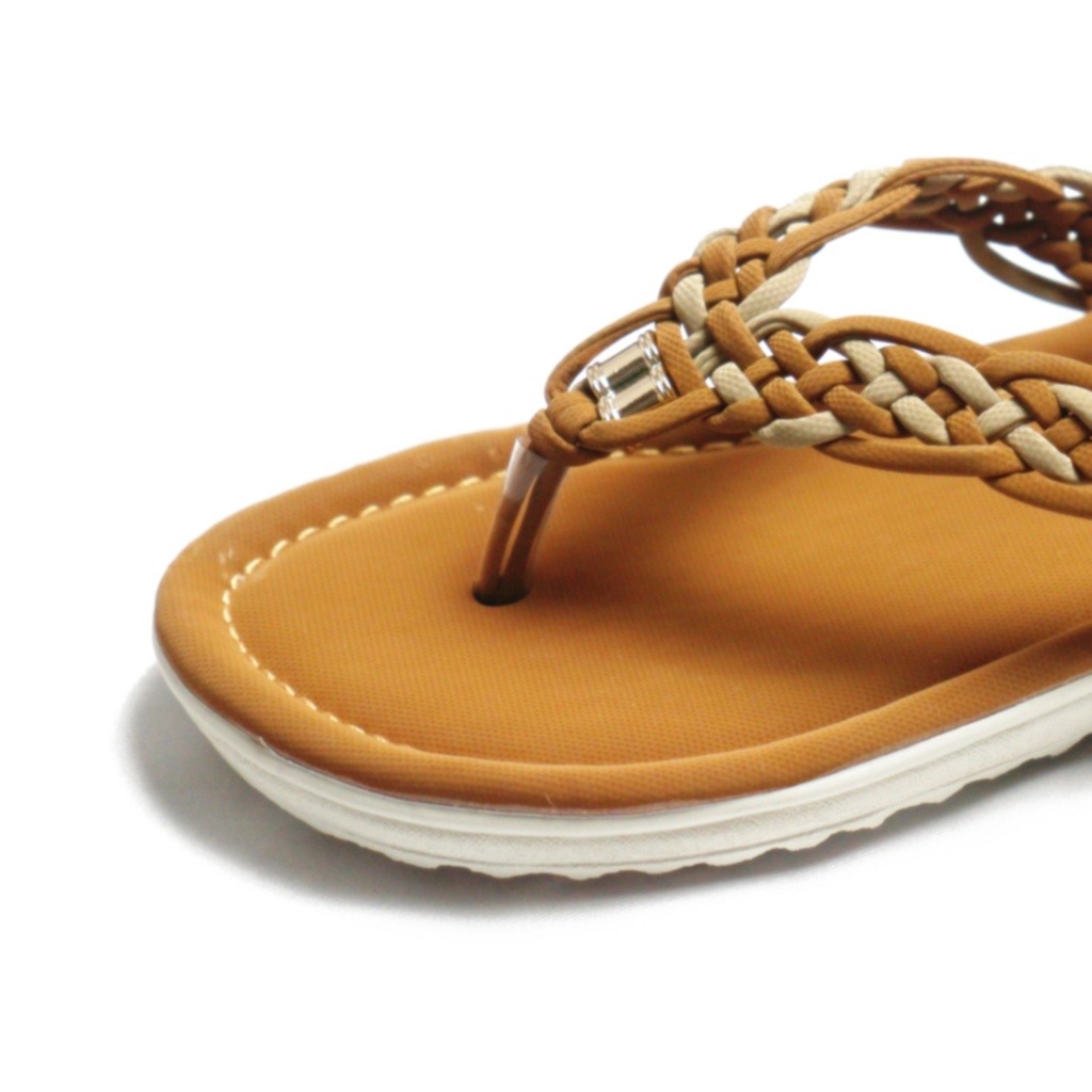 HQo Sandal Wanita Terbaru / Sandal Tali Wanita / Sandal Wanita Murah / Sandal Wanita Casual / AMBER Jpt