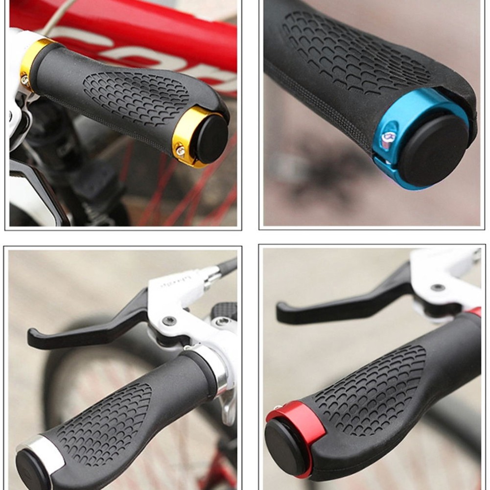 MOJITO Ergonomic Rubber MTB Mountain Bike Bicycle Handlebar Grips Cycling Lock-On