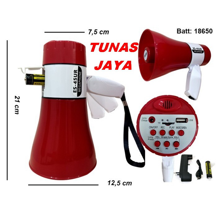 MEGAPHONE SPEAKER EALSEM ES 45UR - ES45UR SPEAKER