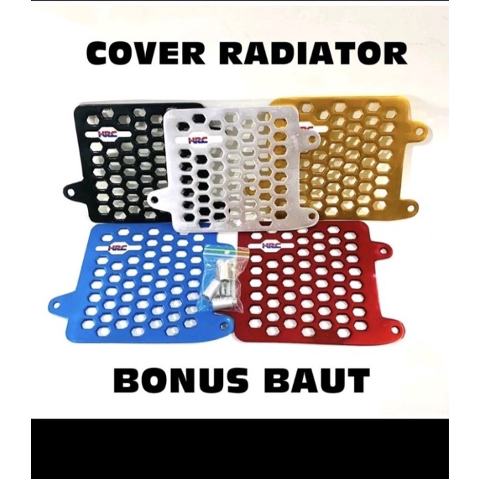 COVER RADIATOR HRC VARIO 125 150 PCX ADV CNC / COVER RADIATOR HRC VARIO 125 150 PCX ADV
