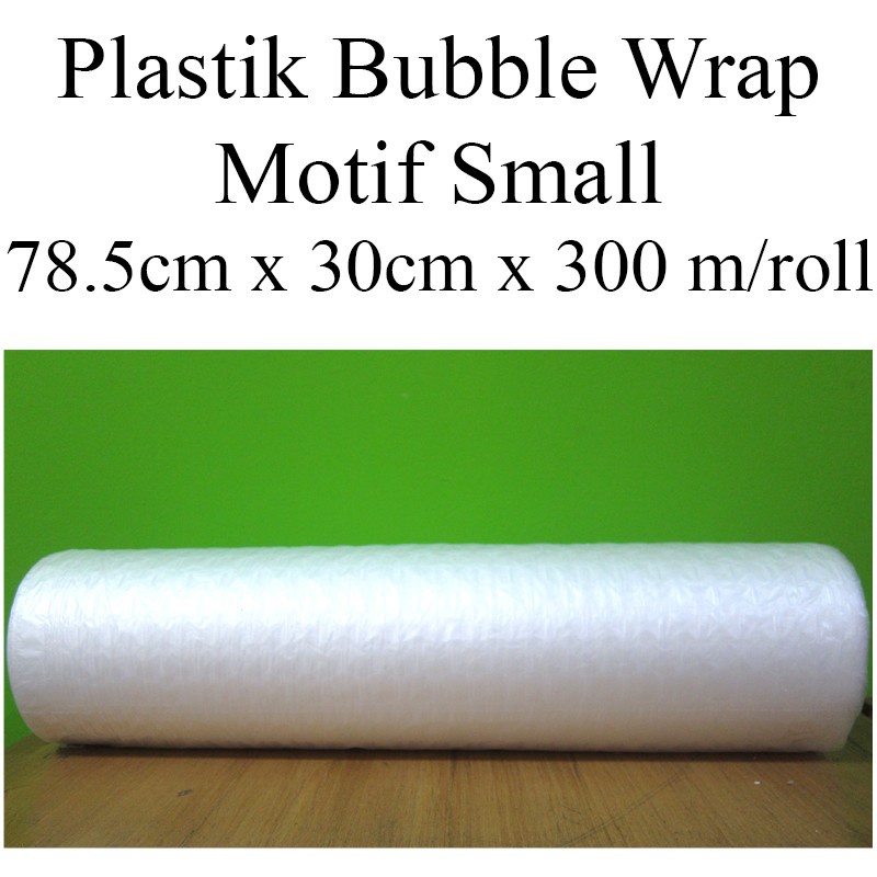 Air Cushion Film Small Bubble 78.5cm x 30cm x 300m/roll 18mic