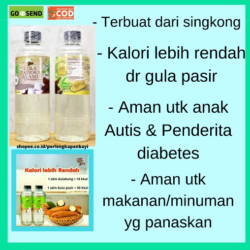 

Gulakong Gula Cair Singkong Gula Singkong Cair Gula Diabetes Aman Dikonsumsi Anak Autis 600gram