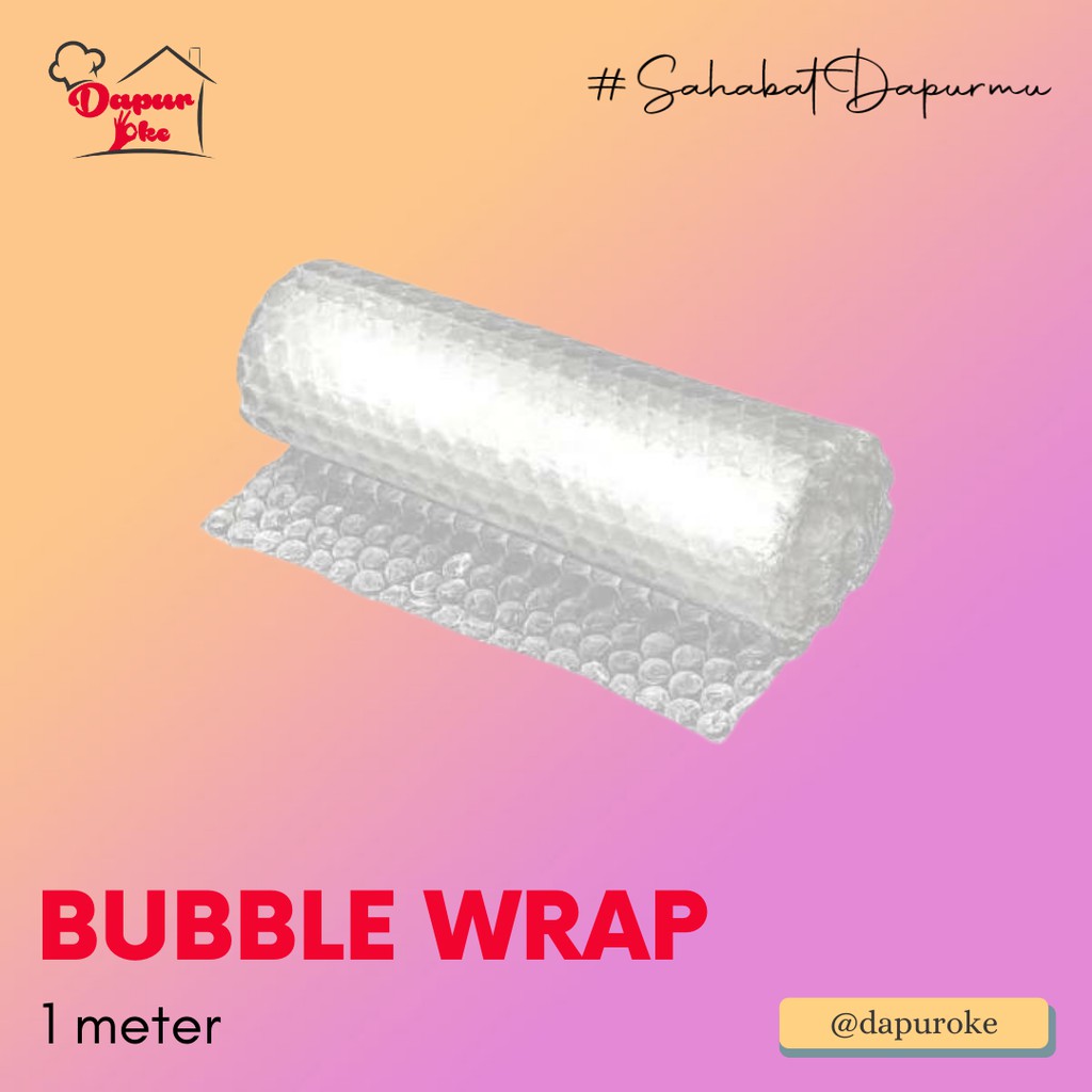 Bubble Wrap 1 Meter | Shopee Indonesia