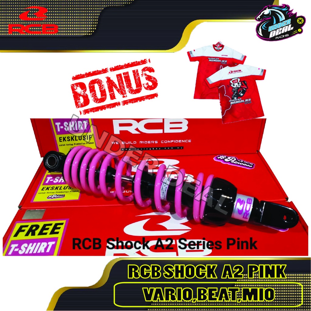 RCB Shock A2 Pink Series Motor Vario,Beat,Scoopy,Mio