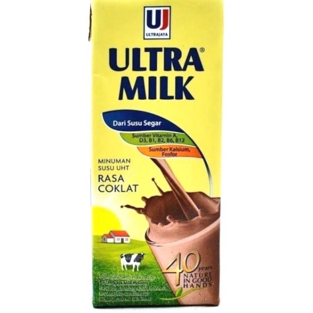 

ULTRA MILK SUSU UHT RASA COKLAT 200ML