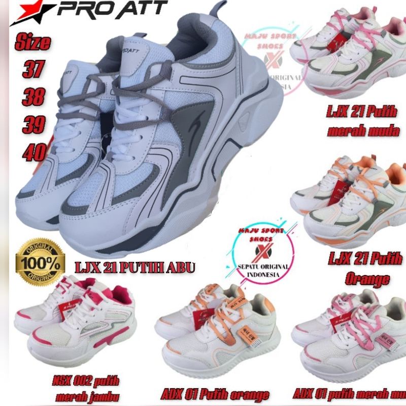 PRO ATT LJX 21 / PRO ATT ADX 01 / PRO ATT NSX 002 / PRO ATT LJX 22 / PRO ATT NSX 001 - SEPATU PRO ATT WANITA ORIGINAL / SEPATU WANITA KOREAN STYLE