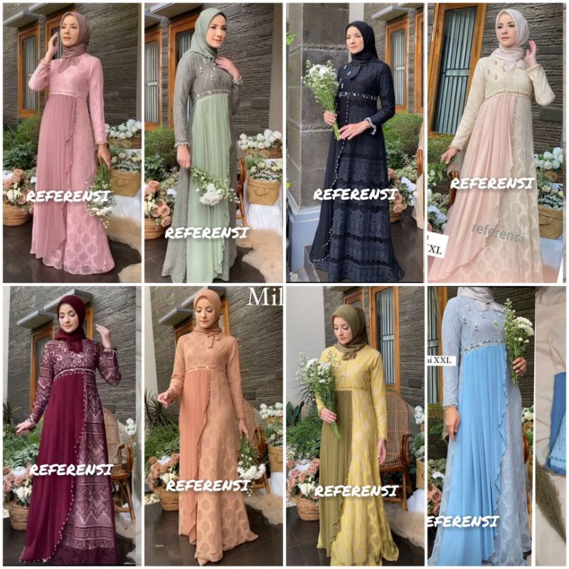 Gamis syar'i Aqila dres Referensi