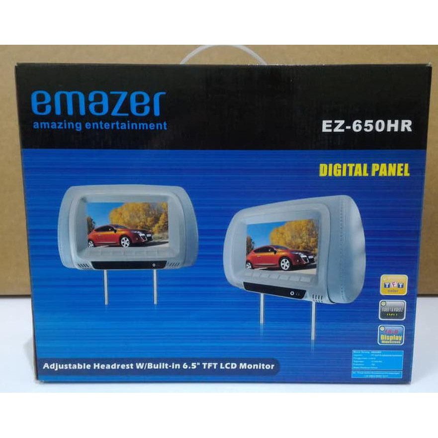 PROMO HARGA Monitor Headrest Tv Jok Mobil Headrest bantalan mobil Headrest murah