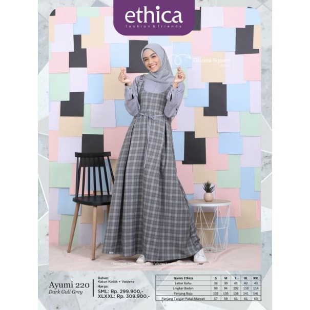 Gamis ethica ayumi 220