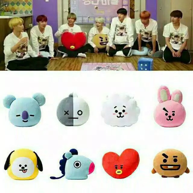 BONEKA BT21 BTS CHIMMY TATA COOKY